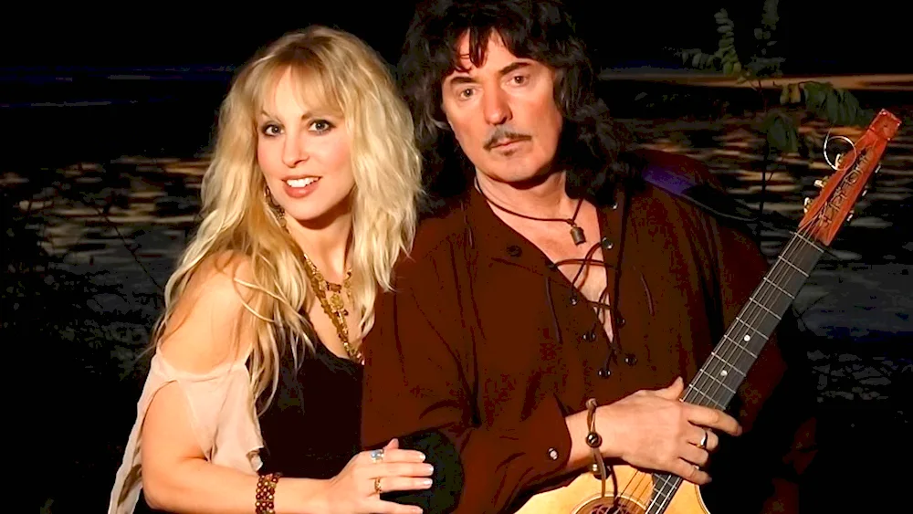 Candice Knight and Ritchie Blackmore