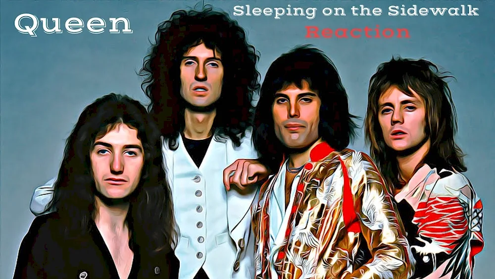 Queen Band in the Young Queen and the Chrysalis