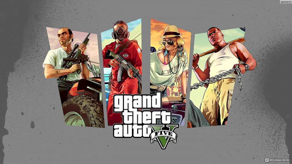 GTA 5 Michael Trevor Franklin