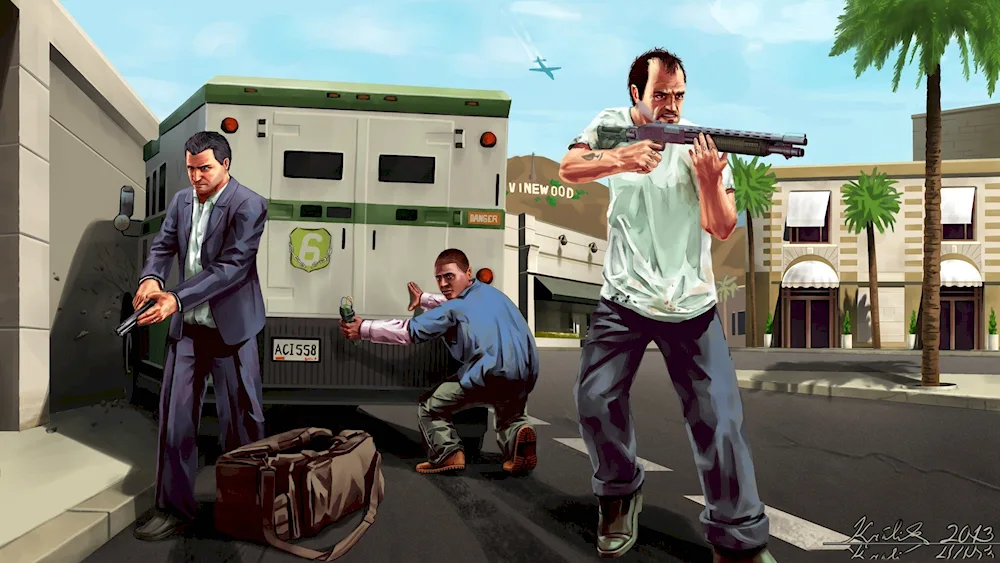 Grand Theft auto game