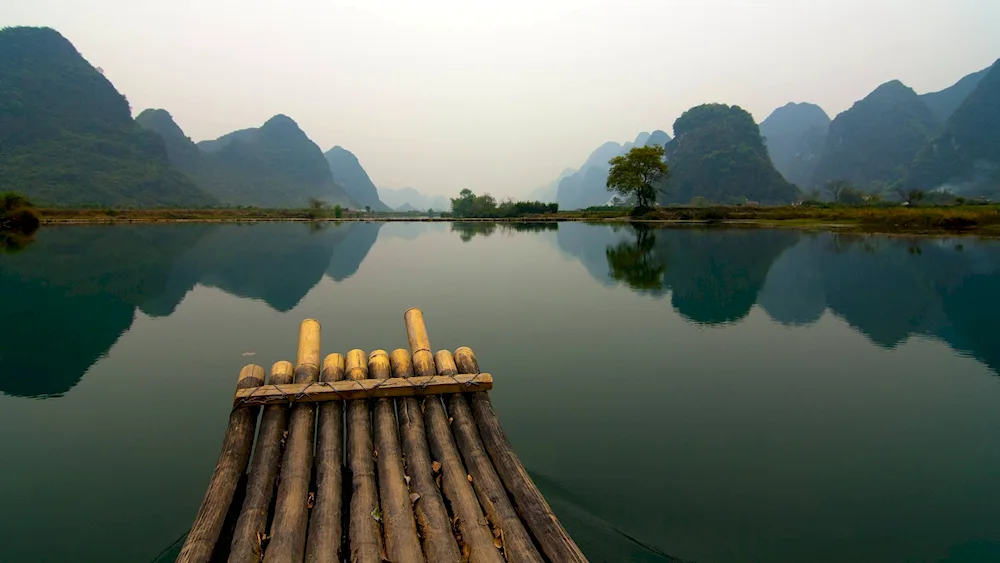 Guilin mountains Thailand
