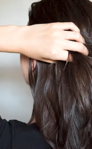 Thick hair