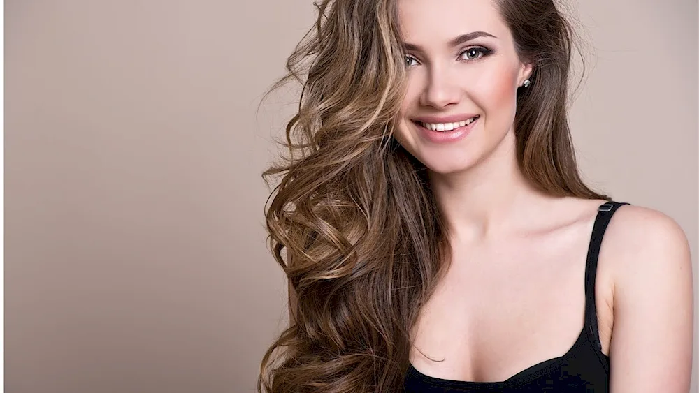 Bushy hair