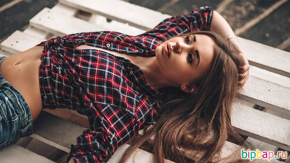Helga Lovekaty checked shirt