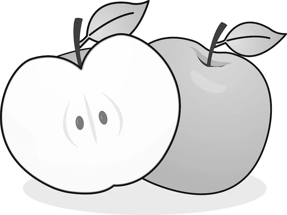 Apple coloring