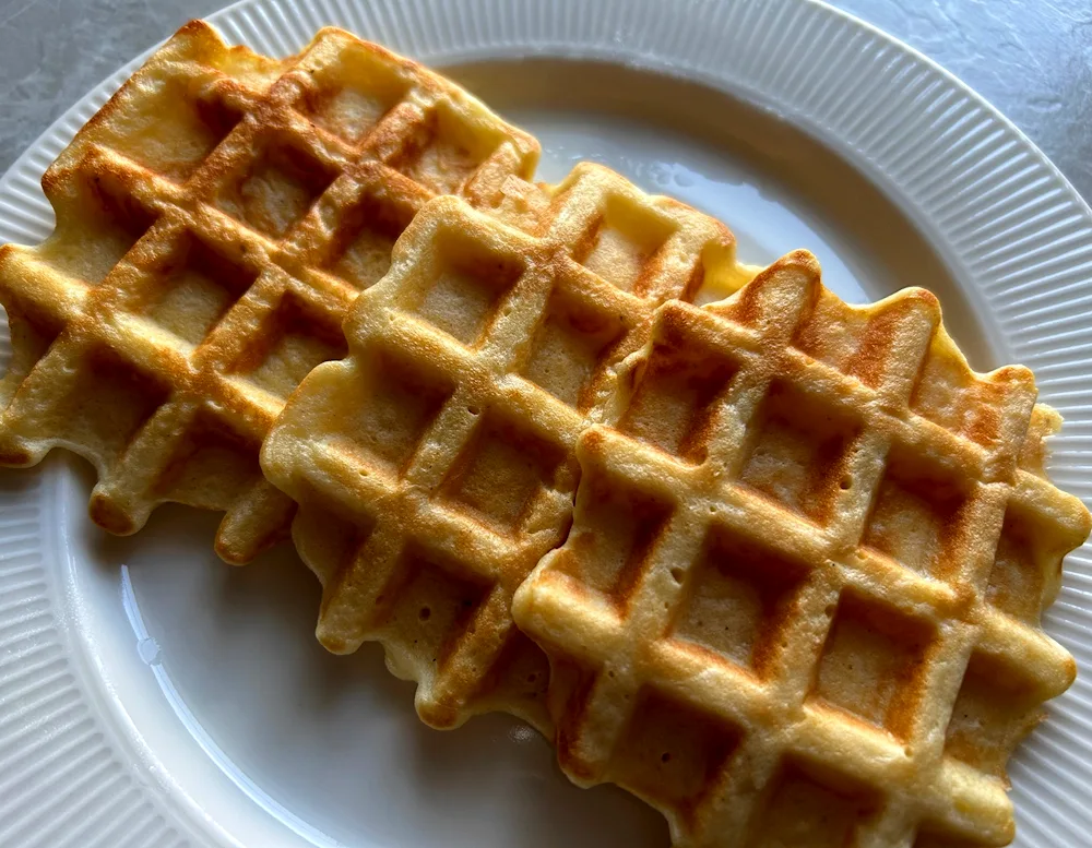 Apple waffles