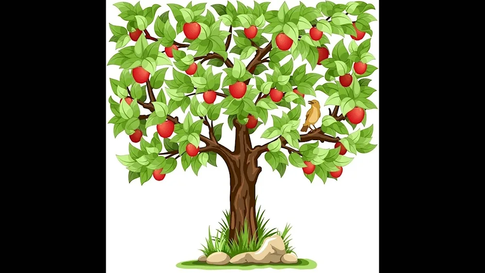 Apple tree for children