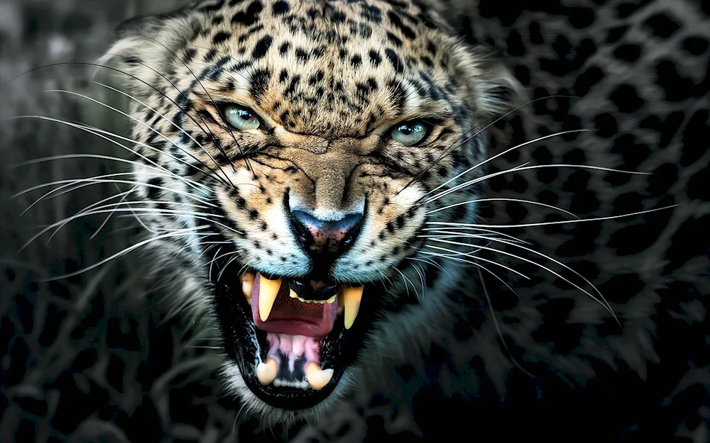 Jaguar leopard slash
