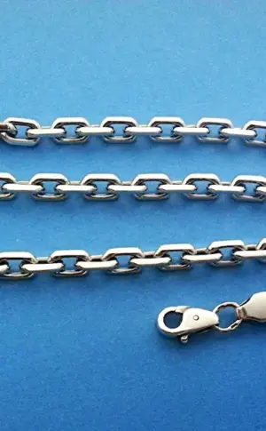 Anchor chain 100 grams silver