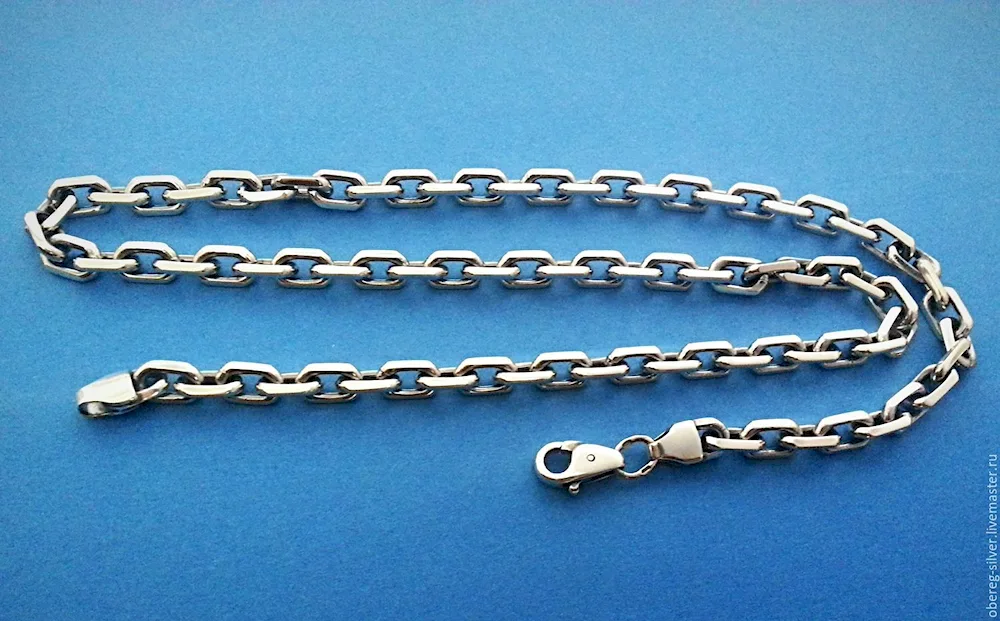 Anchor chain 100 grams silver