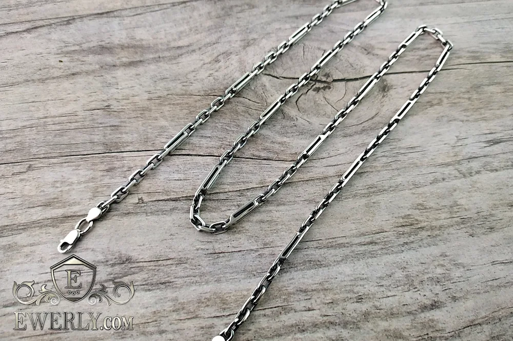 Anchor chain silver