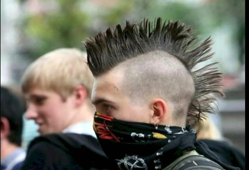 Yakov Tsvirkunov with Mohawk