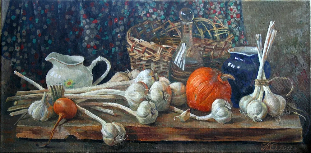 Autumn Still Life Academic Painting