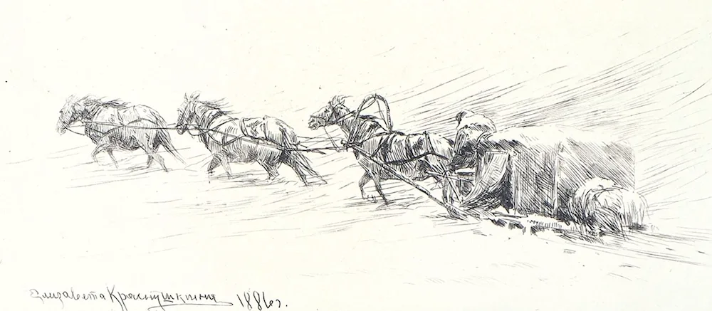 Yamshchik of the 18th century
