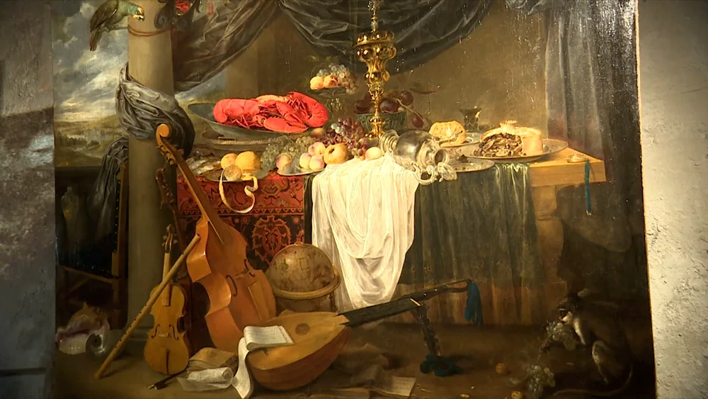 Alexei Antonov painting still life