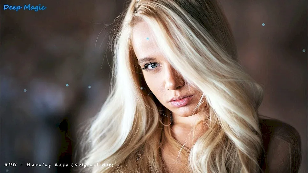 Blonde hair