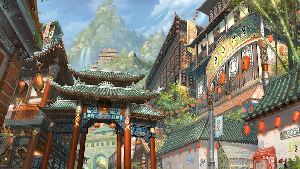 Japanese Imperial Palace art