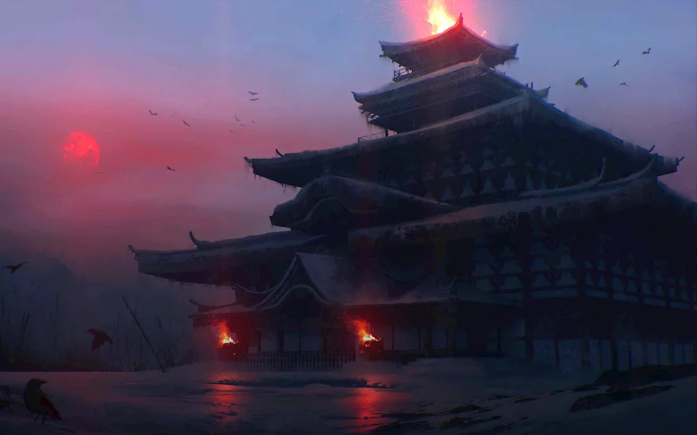 Japanese jade palace