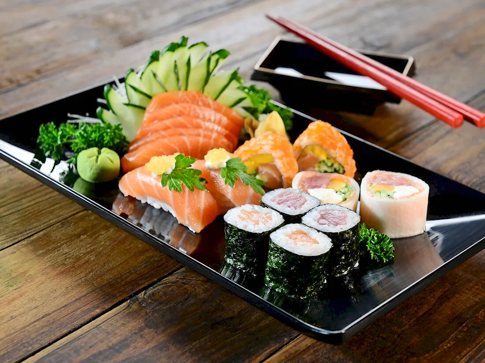 Sushi paradise in Kultaevo sets
