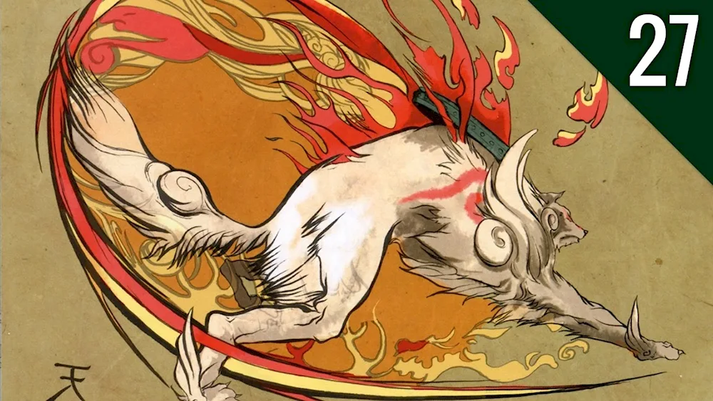 Japanese fox Kitsune