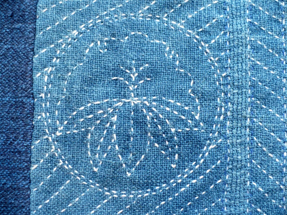 Japanese darning Boro sashiko