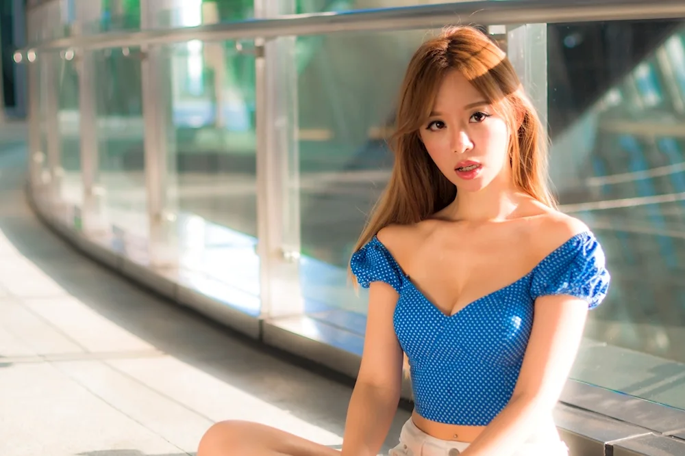 Japanese cuties with big boobs