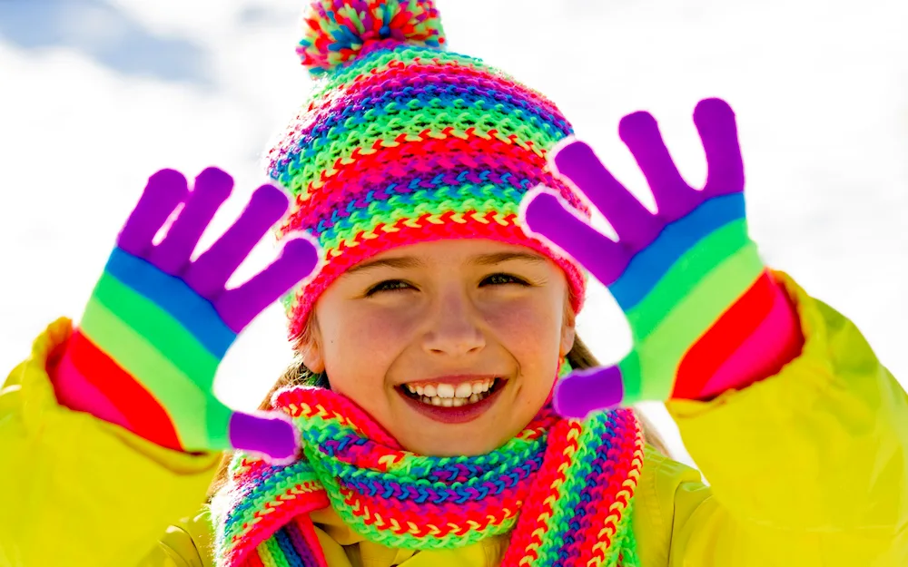 Bright colours