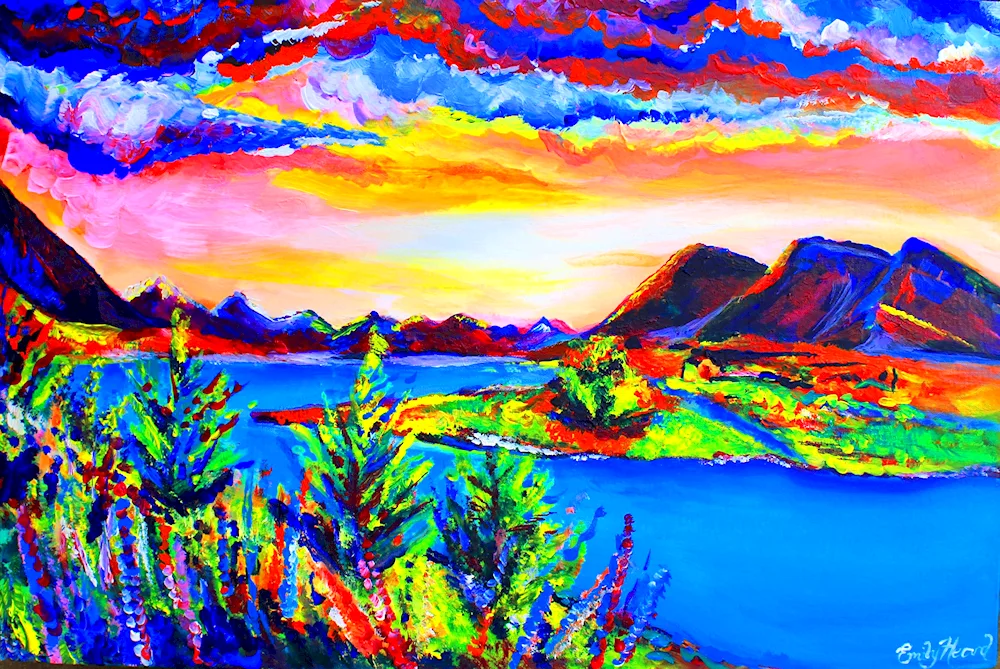 Bright paintings