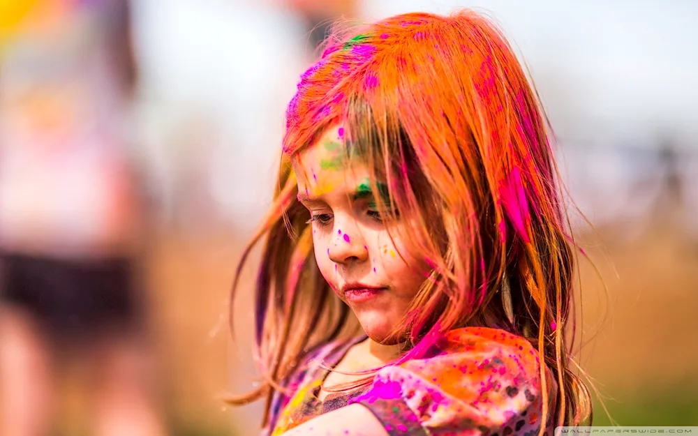 Bright colours