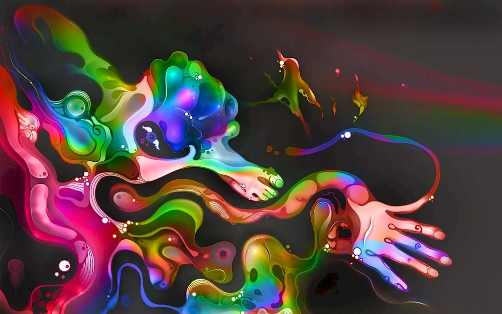 Bright colours