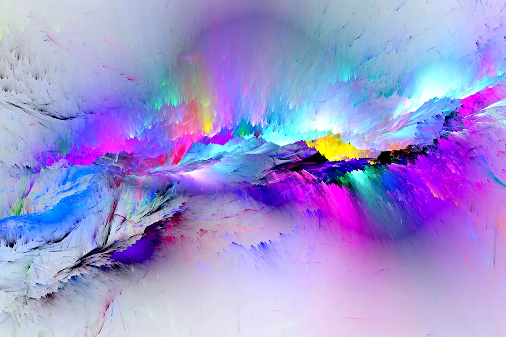 Vibrant colours