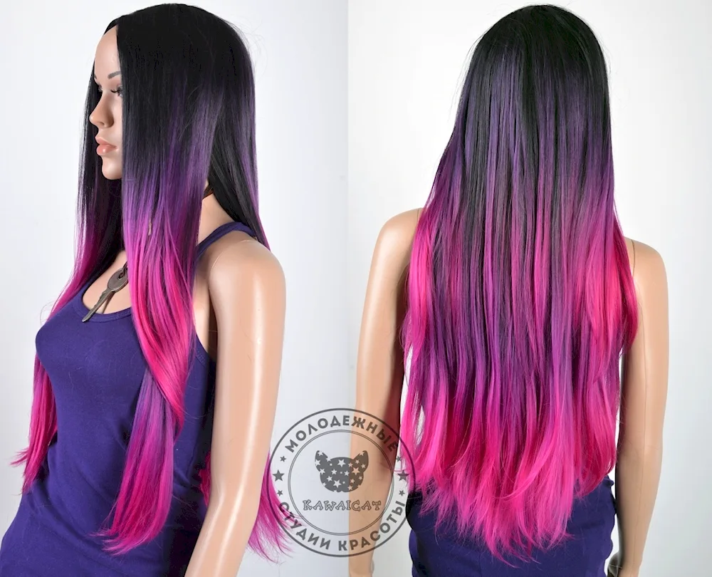 Hidden hair colouring