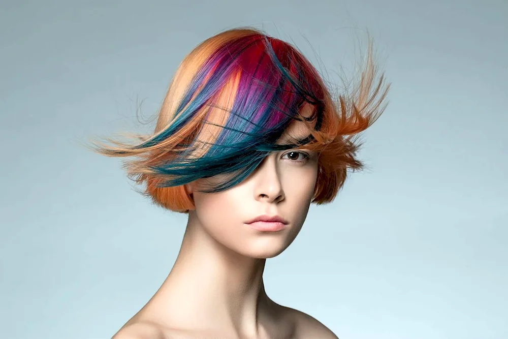 Beautiful hair colouring