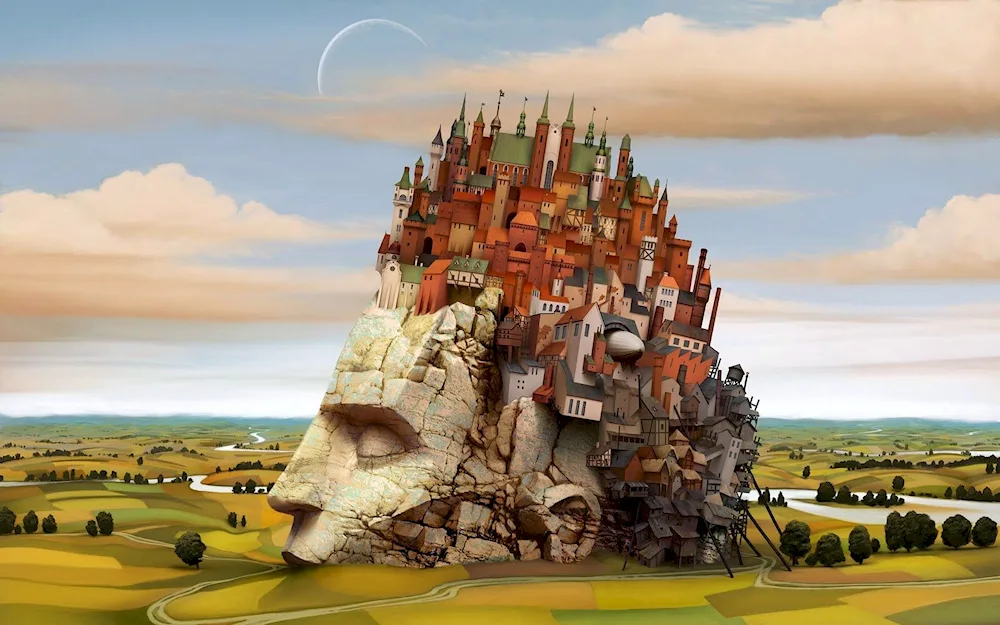 Surrealistic landscapes