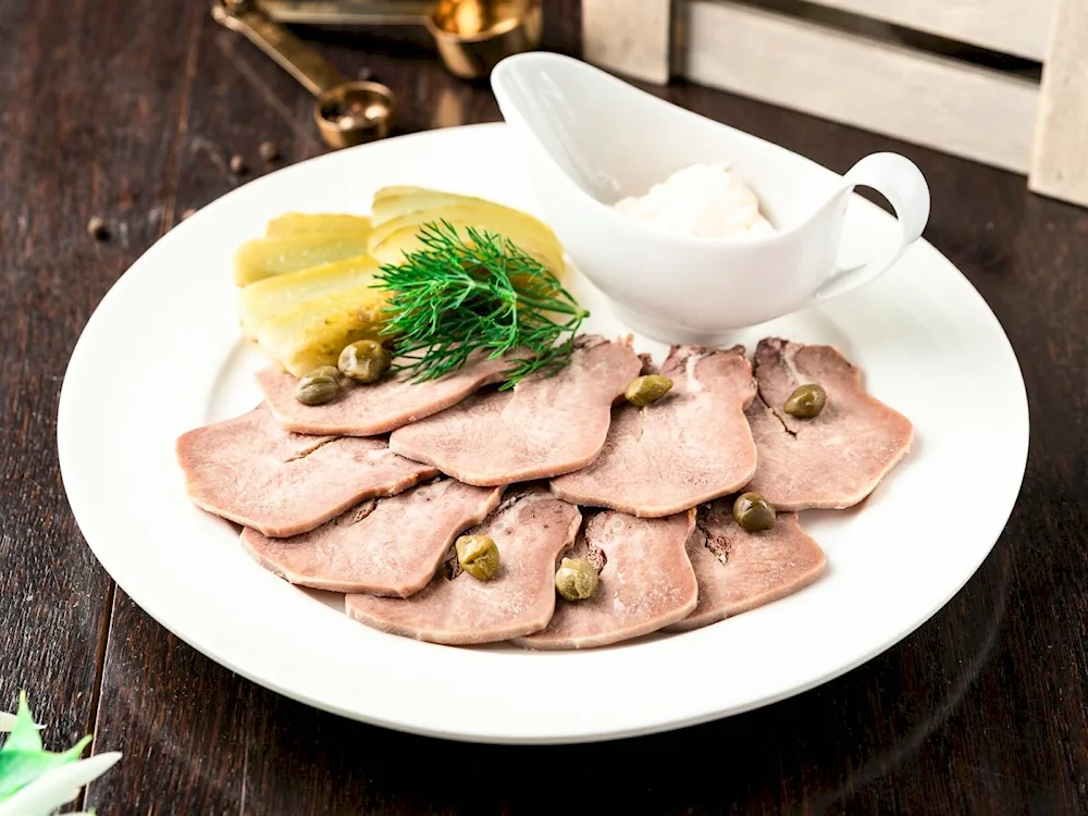 Beef tongue dishes