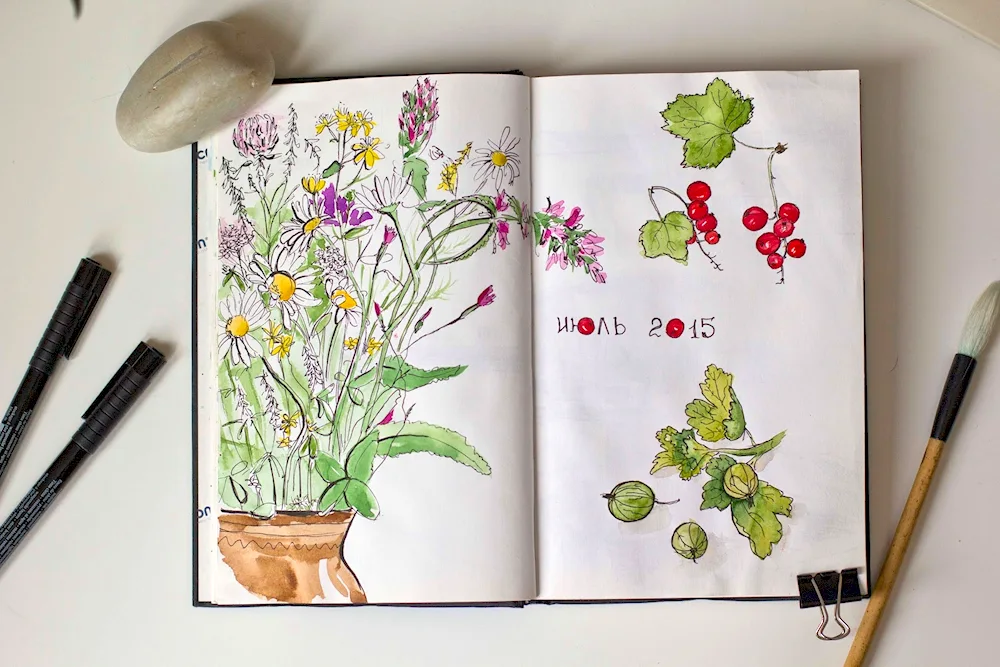 Sketchbook drawings