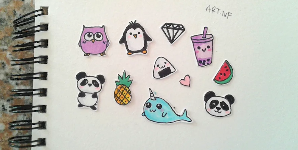 Drawing ideas for drawing small