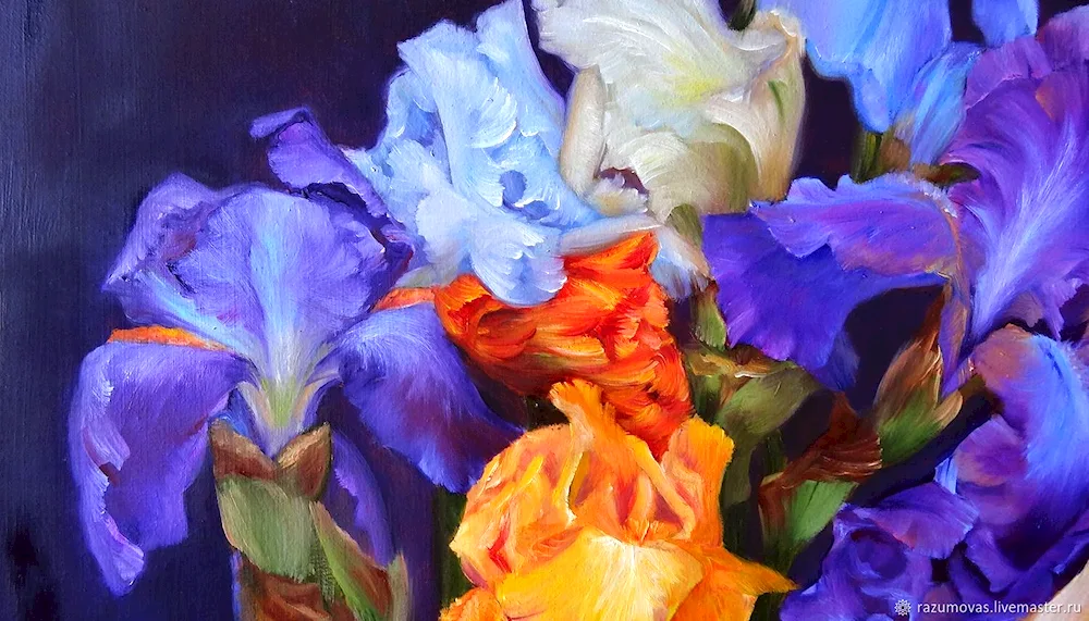 Elizabeth Horning irises
