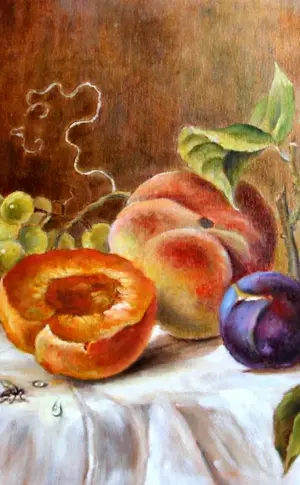 Igor Sapunov layered paintings