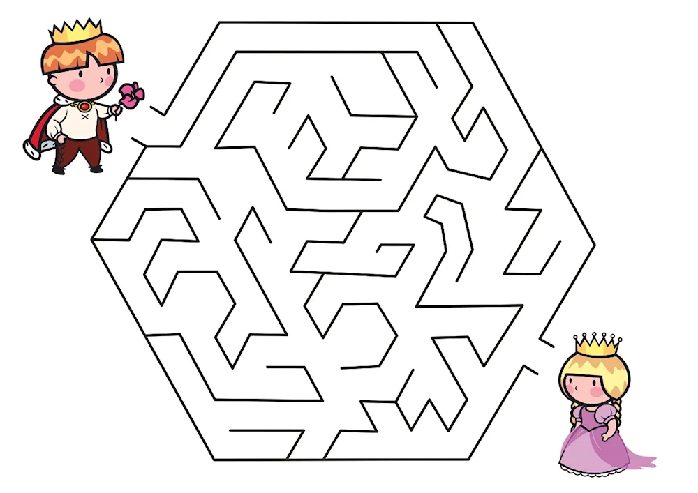 Labyrinth exercises for preschoolers