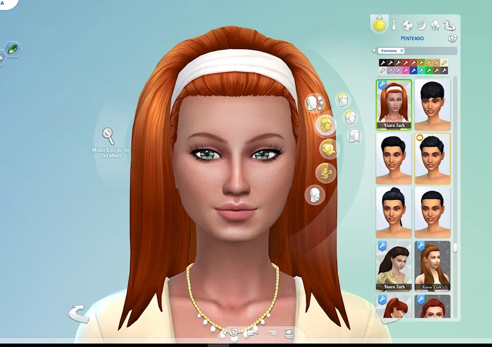 Hair style game
