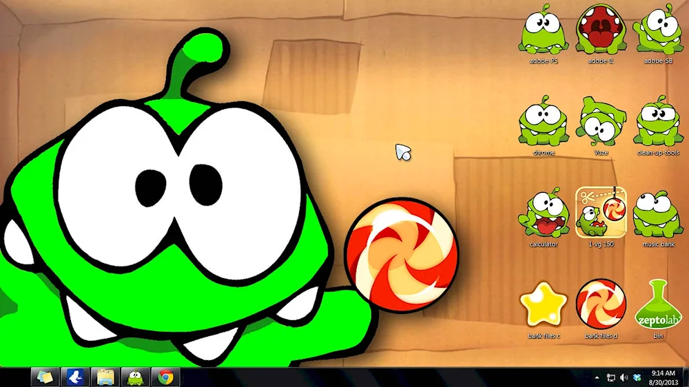 Am Yum game Cut the Rope