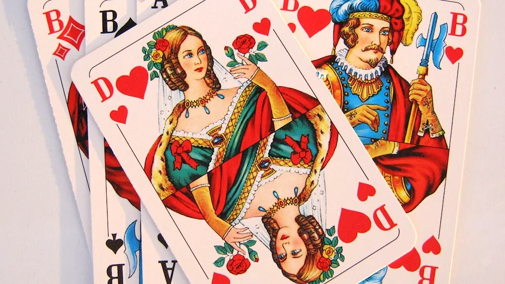 The Jack of Diamonds Lady King Ace