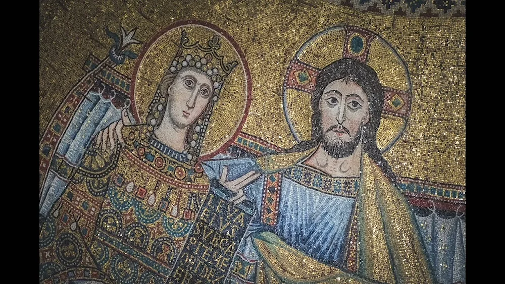 Jesus Christ mosaic Byzantine