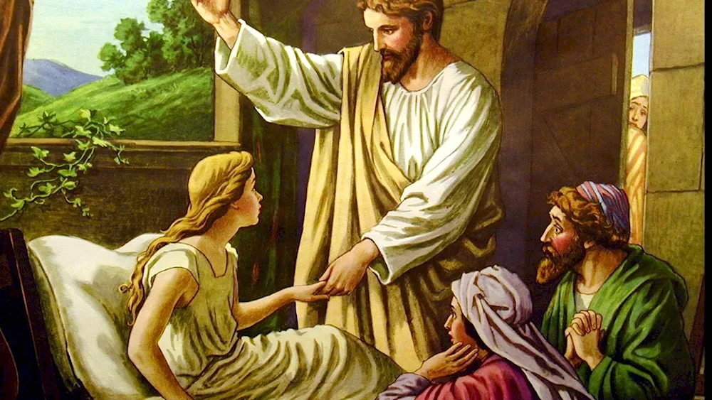 Jesus Christ Christ The Resurrection of Jairus‘ Daughter