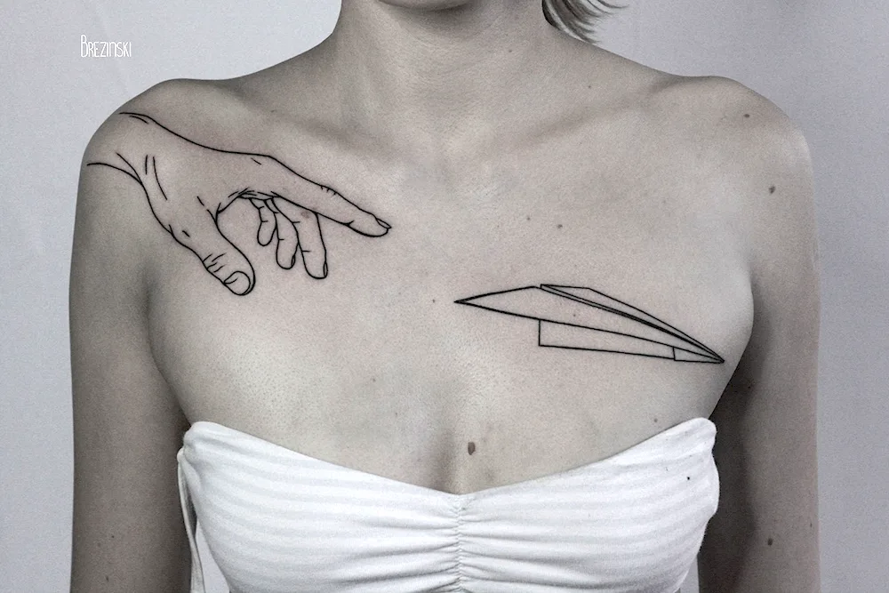 Ilya Brezinsky tattoo