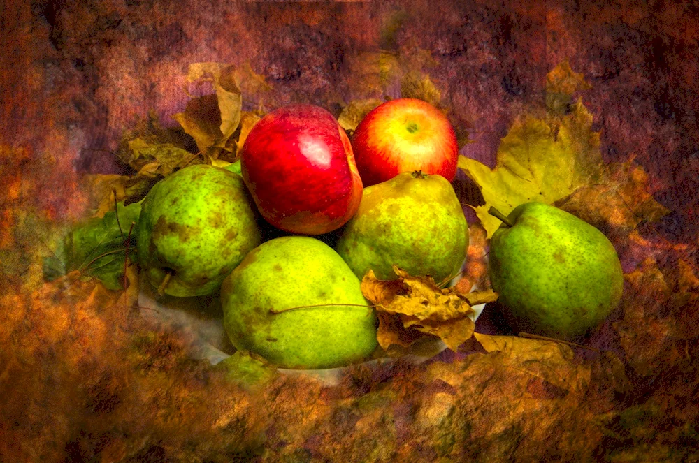 ‘Apples and Leaves’ Repin