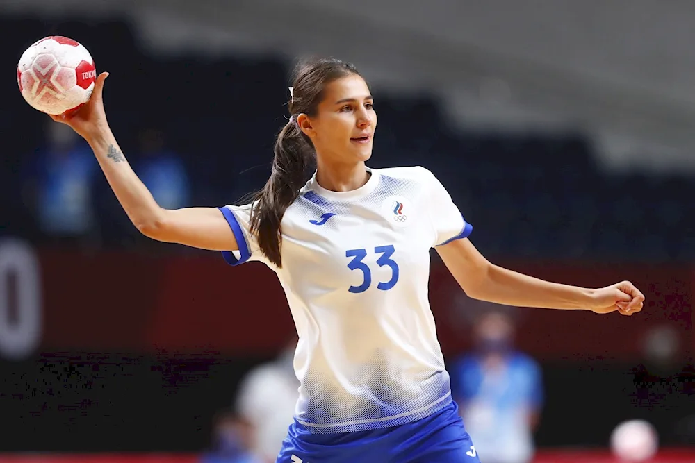 Ilyina Ekaterina handball player