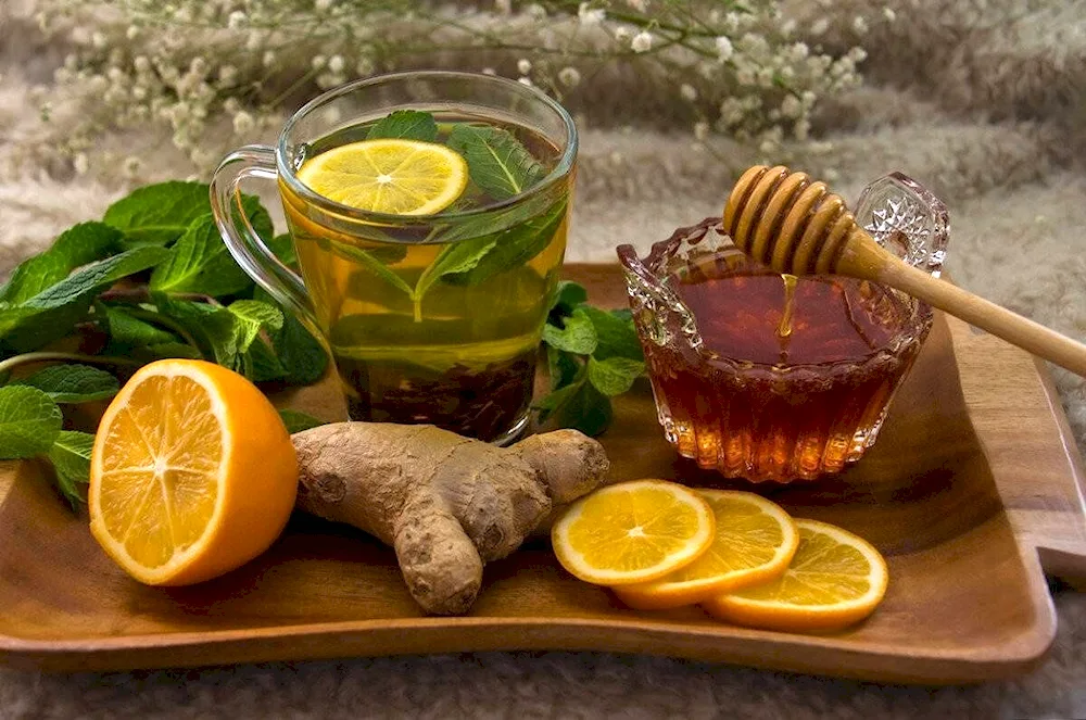 Imbic mint lemon tea