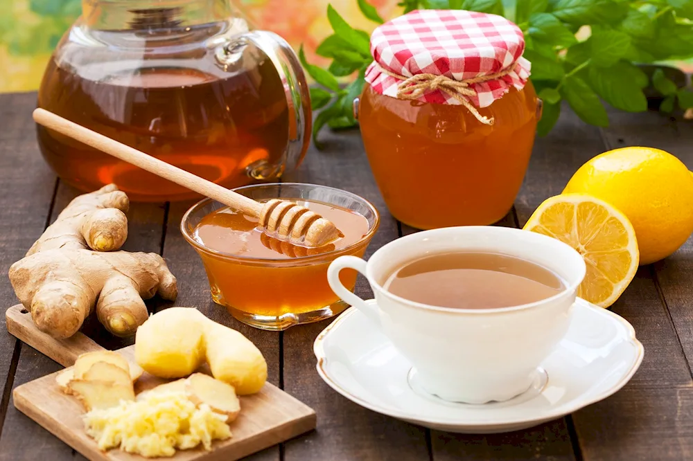 Tea with honey